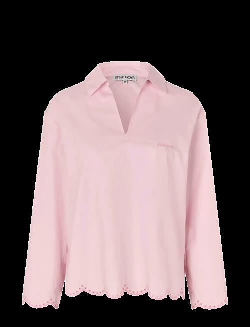 STINE GOYA | Light Cotton, Long Sleeve Tunic Top | L