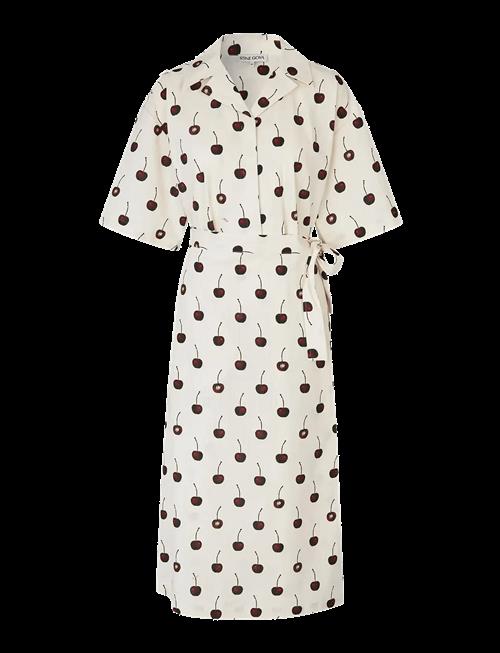STINE GOYA | Crisp Stripe Shirting, Workwear Midi Dress | L