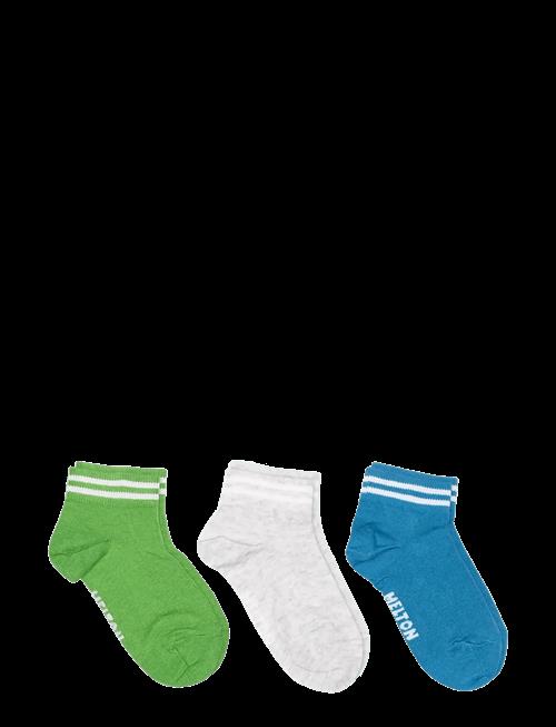 Melton | Sporty Sneaker Socks - 3-Pack | 23/26