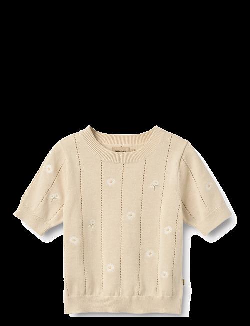 Wheat | Knit Top S/S Malvina | 110