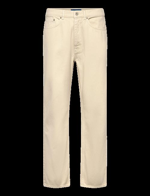 Garment Project | Loose Five Pocket Jeans - Ecru | 34