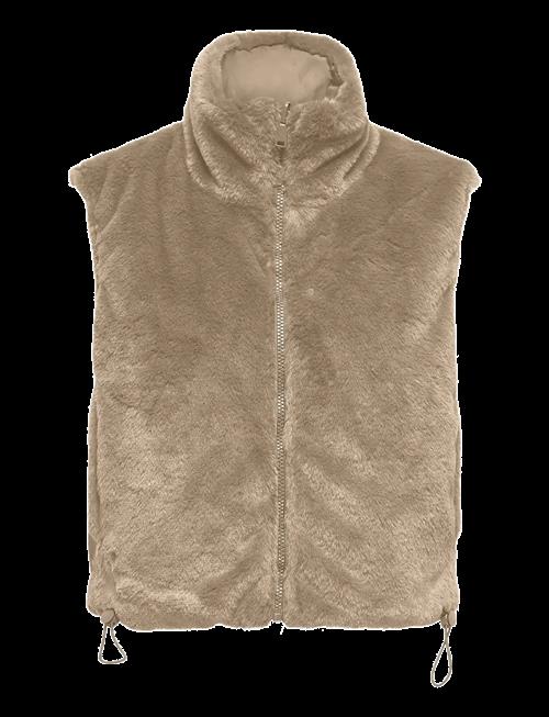 ONLY | Onldana Faux Fur Rev.waistcoat Otw Cc | L