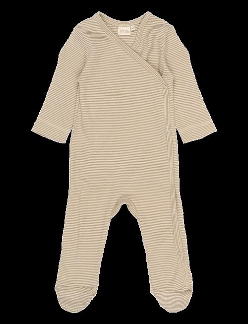 Petit Piao | Ppdian L_S Jumpsuit Fold Feet Nb No | 68