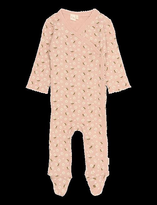 Petit Piao | Ppdea L_S Jumpsuit Fold Feet Nb | 68