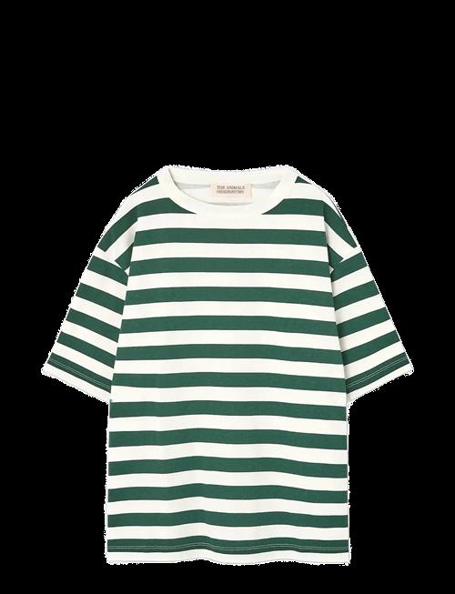THE ANIMALS OBSERVATORY | Stripes Freen Collie T-Shirt | 14 Y