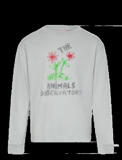 THE ANIMALS OBSERVATORY | Flowers Blue Dof Lonf Sleeve T-Shirt | 8 Y