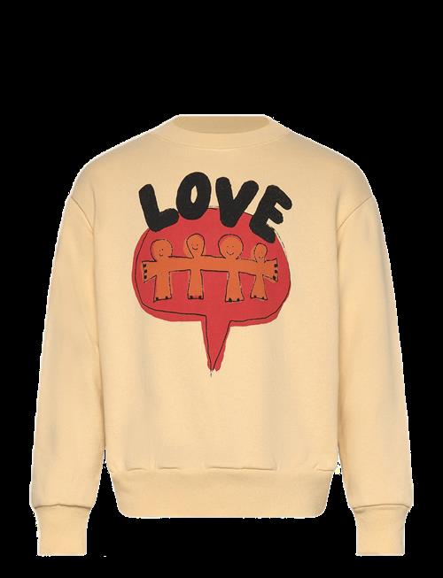THE ANIMALS OBSERVATORY | Hearts Soft Brown Bear Sweatshirt | 8 Y