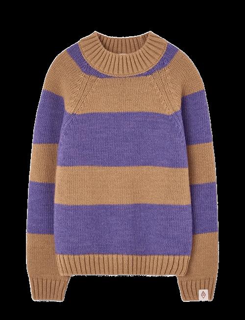 THE ANIMALS OBSERVATORY | Stripes Beife Boxfish Sweater | 4 Y