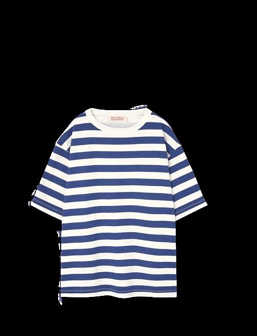 THE ANIMALS OBSERVATORY | Stripes Navy Collie T-Shirt | 10 Y