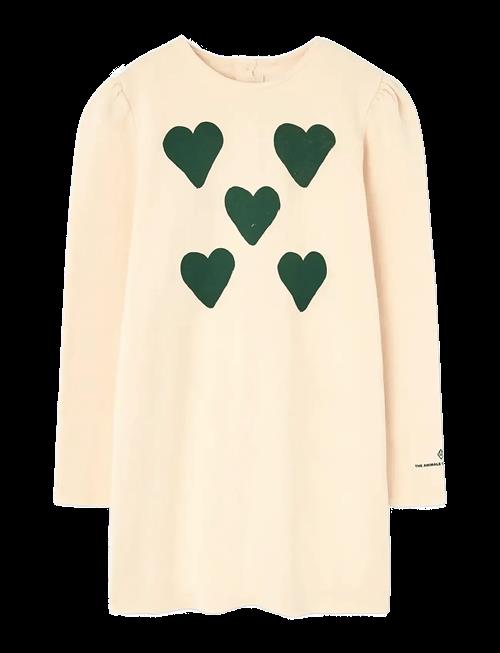 THE ANIMALS OBSERVATORY | Hearts Flan Yellow Buf Dress | 10 Y