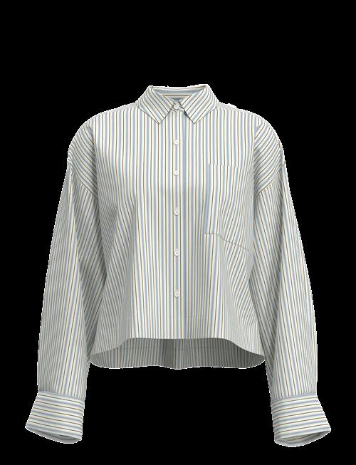 Selected | Slfdan-Astha Ls Cropped Shirt Ex | 38