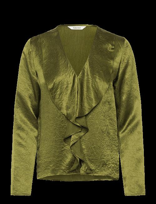 Selected | Slfselene Ls V-Neck Top Ex | 36