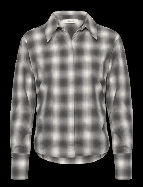 Selected | Slfmaya Slim Ls Checked Shirt Ex | 40