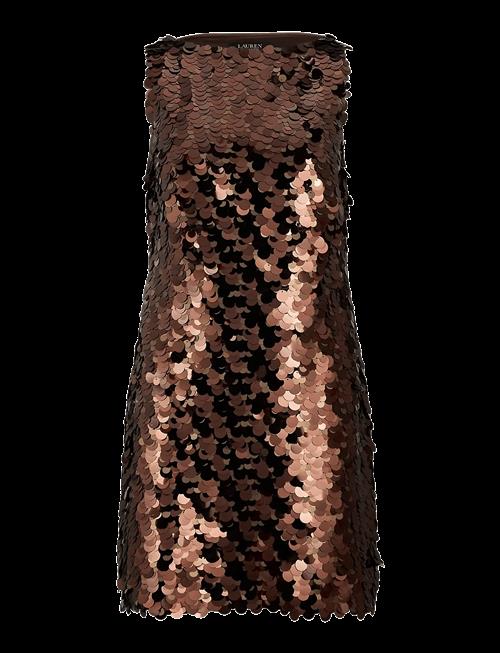 Lauren Ralph Lauren | Sequined Shift Cocktail Dress | 34