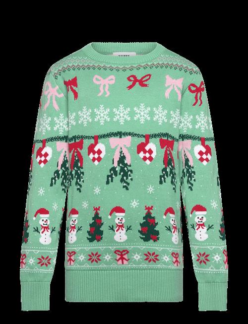 Happy Seasons | Cute Christmas Ribbon Sweater - Kids | 9-10ÅR