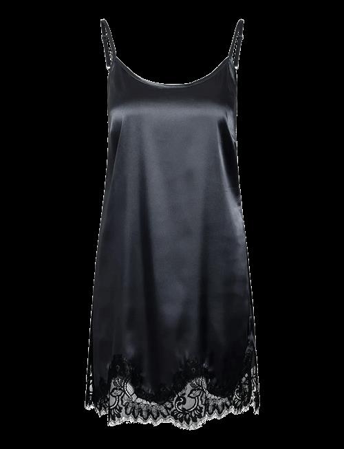 NOISY MAY | Nmceleste S/L Satin Lace Short Dress | S