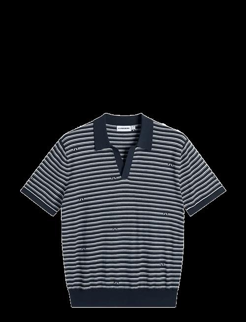 J. Lindeberg | Ben Structure Stripe Polo | L