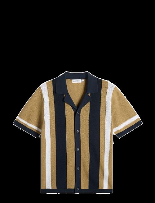 J. Lindeberg | Remus Resort Collar Knit Polo | L