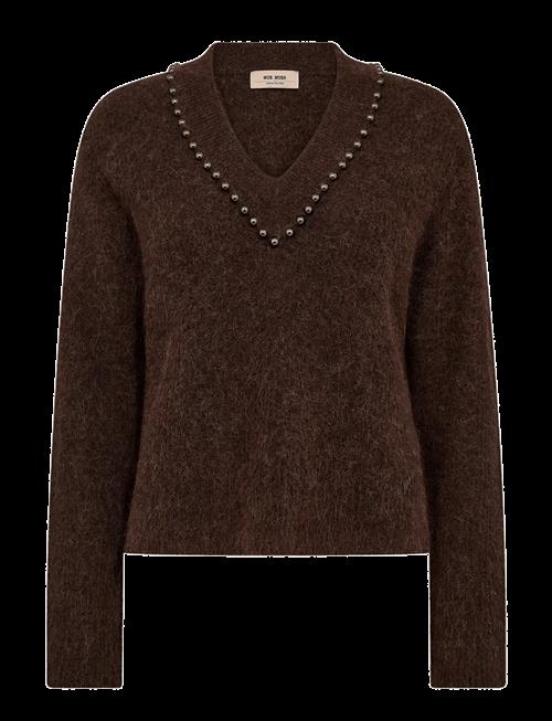 MOS MOSH | Mmzora V-Neck Bead Knit | XL