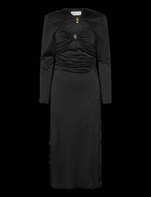 Malina | Amela Embellished Jersey Midi Dress | XXL