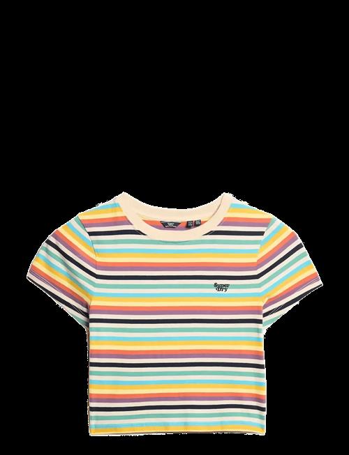 Superdry | Vintage Stripe Crop Tee | 40