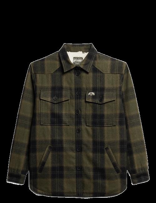 Superdry | Borg Check Overshirt | 16