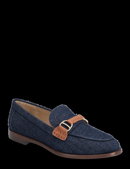 Lauren Ralph Lauren | Denim/Smooth Calf-Tasha Loafer-Fl-L | 39