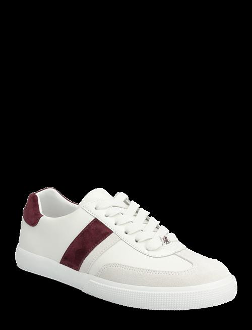 Lauren Ralph Lauren | Two-Tone Braylee Leather & Suede Sneaker | 39