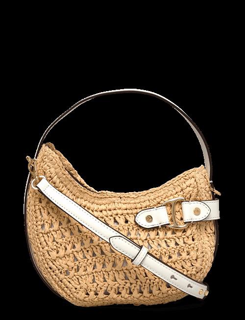 Lauren Ralph Lauren | Woven Straw Small Tasha Crossbody Bag | ONE SIZE