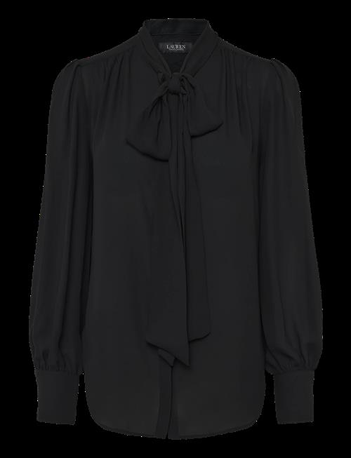 Lauren Ralph Lauren | Georgette Tie-Neck Blouse | S