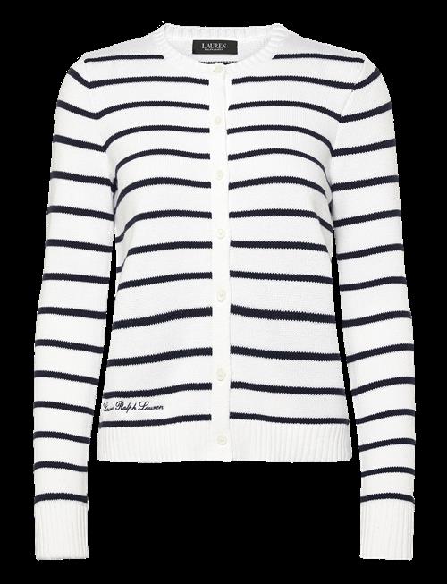 Lauren Ralph Lauren | Striped Cotton Cardigan | XS