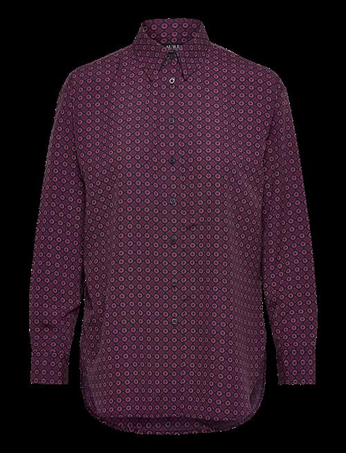 Lauren Ralph Lauren | Relaxed Fit Foulard-Print Crepe Shirt | L