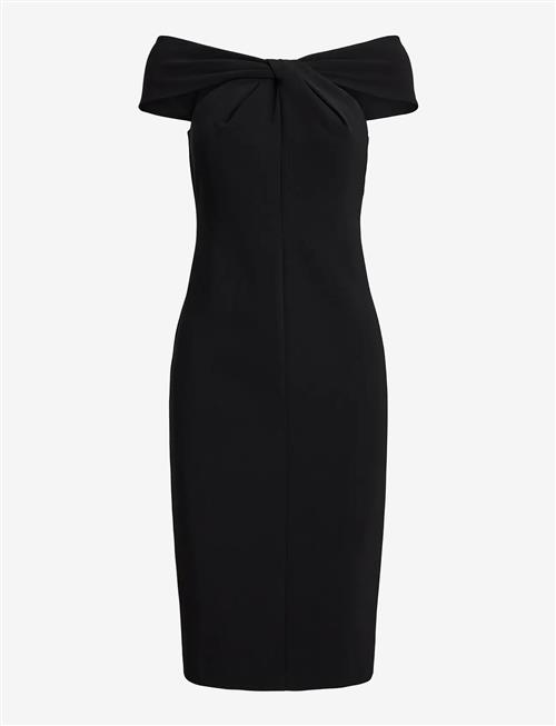 Lauren Ralph Lauren | Twist-Front Crepe Cocktail Dress | 36