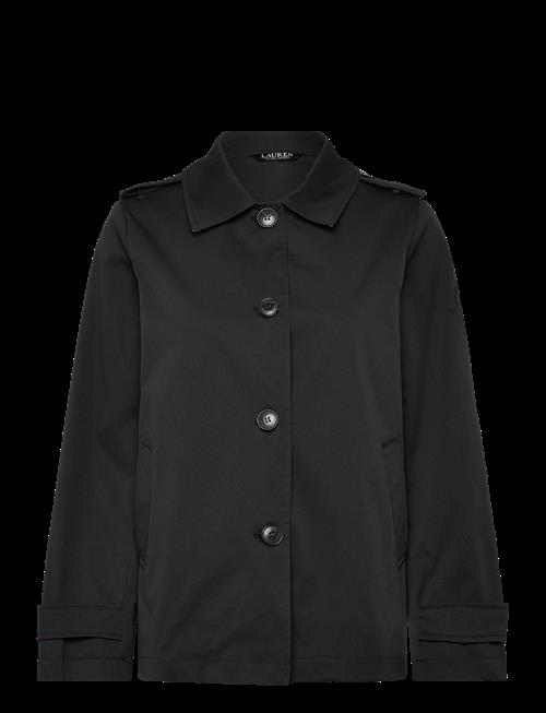 Lauren Ralph Lauren | Embroidered-Crest Twill Trench Coat | S