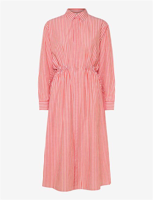 Polo Ralph Lauren | Striped Cotton-Linen Drawcord Shirtdress | 34