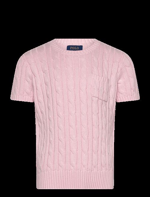 Ralph Lauren Kids | Cable-Knit Cotton Short-Sleeve Sweater | 132-140