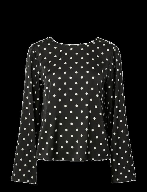 Pieces | Pcjytta Ls Satin Top Wvn D2D | XS