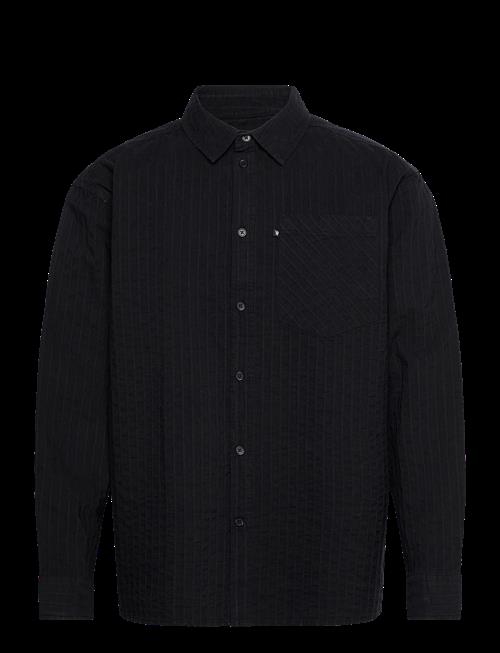 WOOD WOOD | Wwday Dobby Striped Shirt | XL