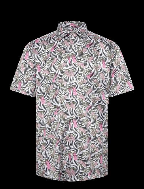 Lindbergh Black | 1927: Aop Shirt Wf S/S | L