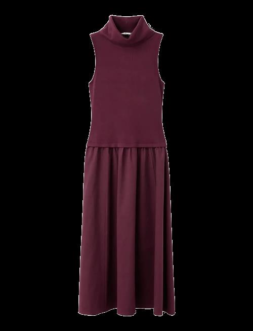 Mango | Dress With Combined Funnel Neck | S