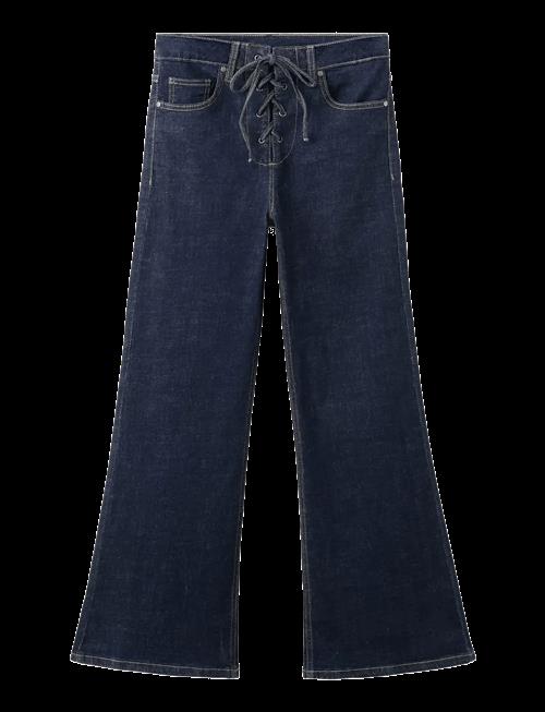 Mango | Flared Jeans With Drawstrings | 42