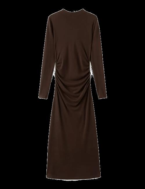Mango | Perkins-Neck Knitted Dress | M