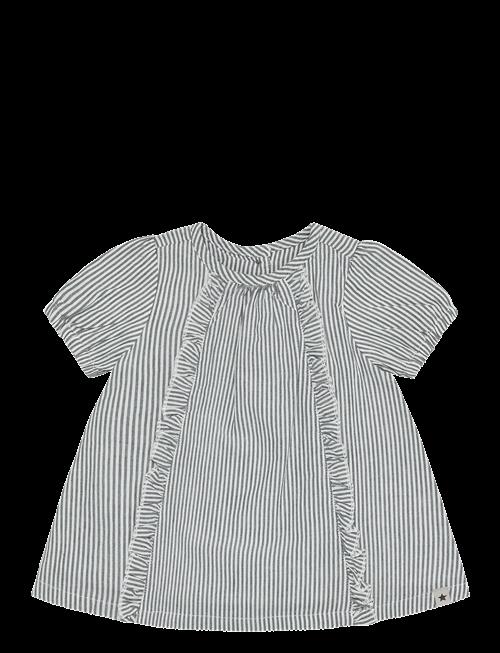 Huttelihut | Dress Ss Yd Stripe | 80