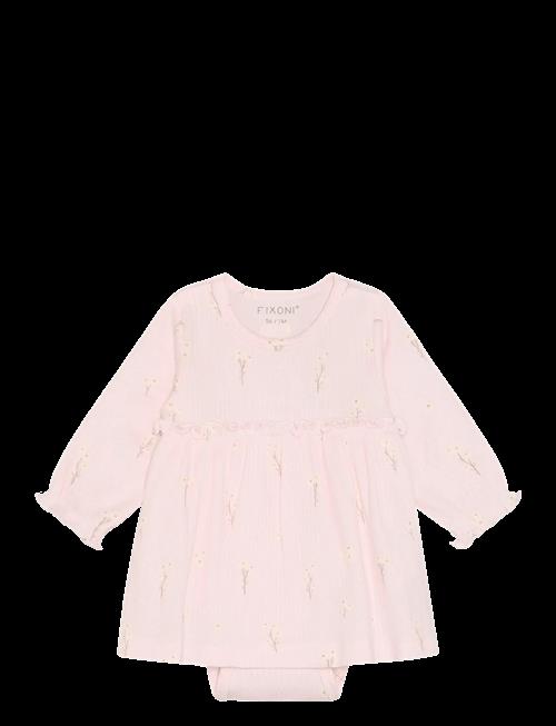 Fixoni | Body Dress Ls Rib | 86