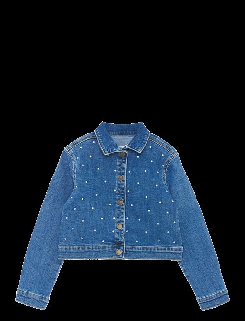 Creamie | Jacket Denim Rhinestones | 104