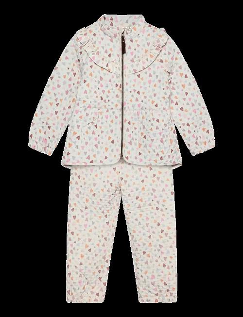 En Fant | Thermal Set W. Frills, Aop | 110