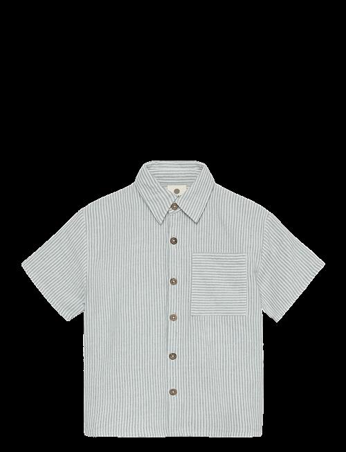 En Fant | Shirt Ss Muslin Stripe | 104