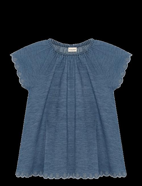 Minymo | Blouse Ss Chambrey | 104