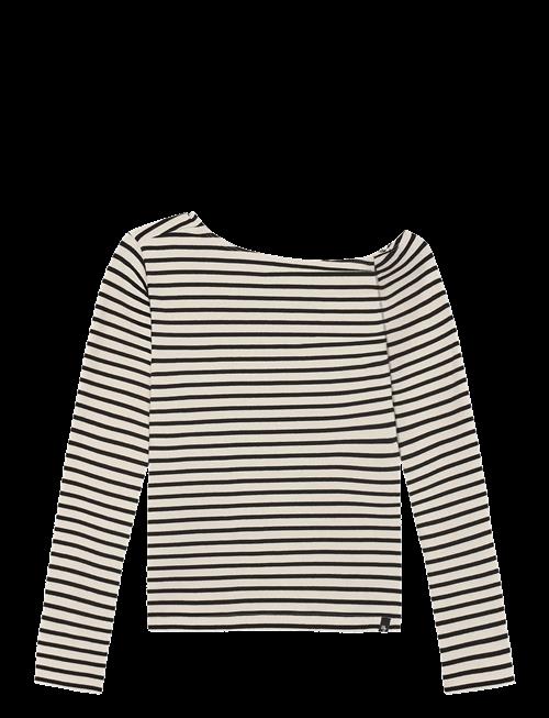 Indian Blue Jeans | Longsleeve Offshoulder Stripe | 128