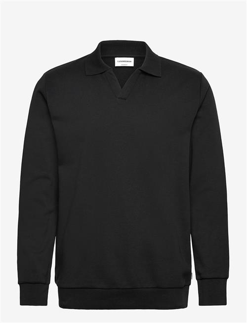 Lindbergh | Sweat V-Neck Polo L/S | M